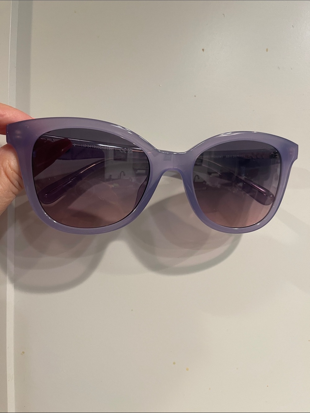 NEW Coach Violet Frame and Lenses Sunglasses - MSRP $181 - Picture 5 of 11